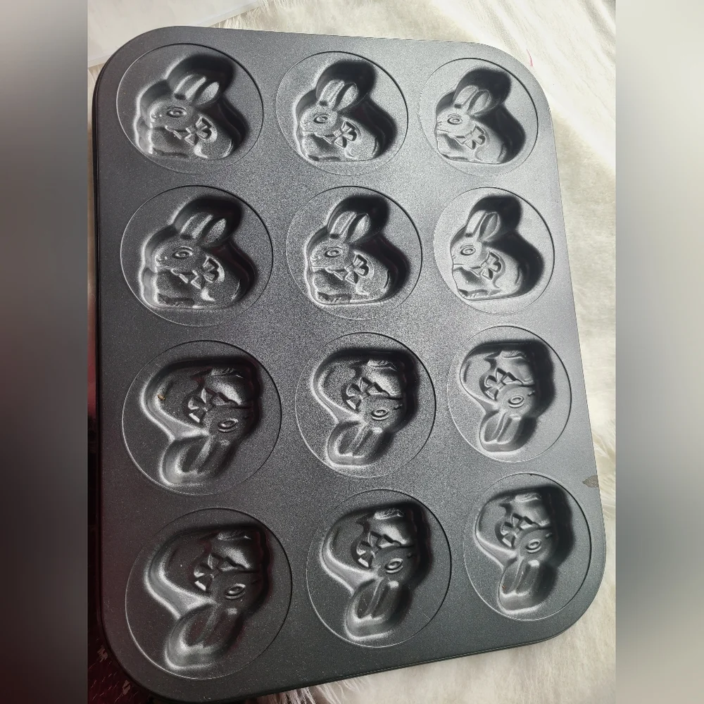 Nonstick Bunny cookie sheet Baking tray